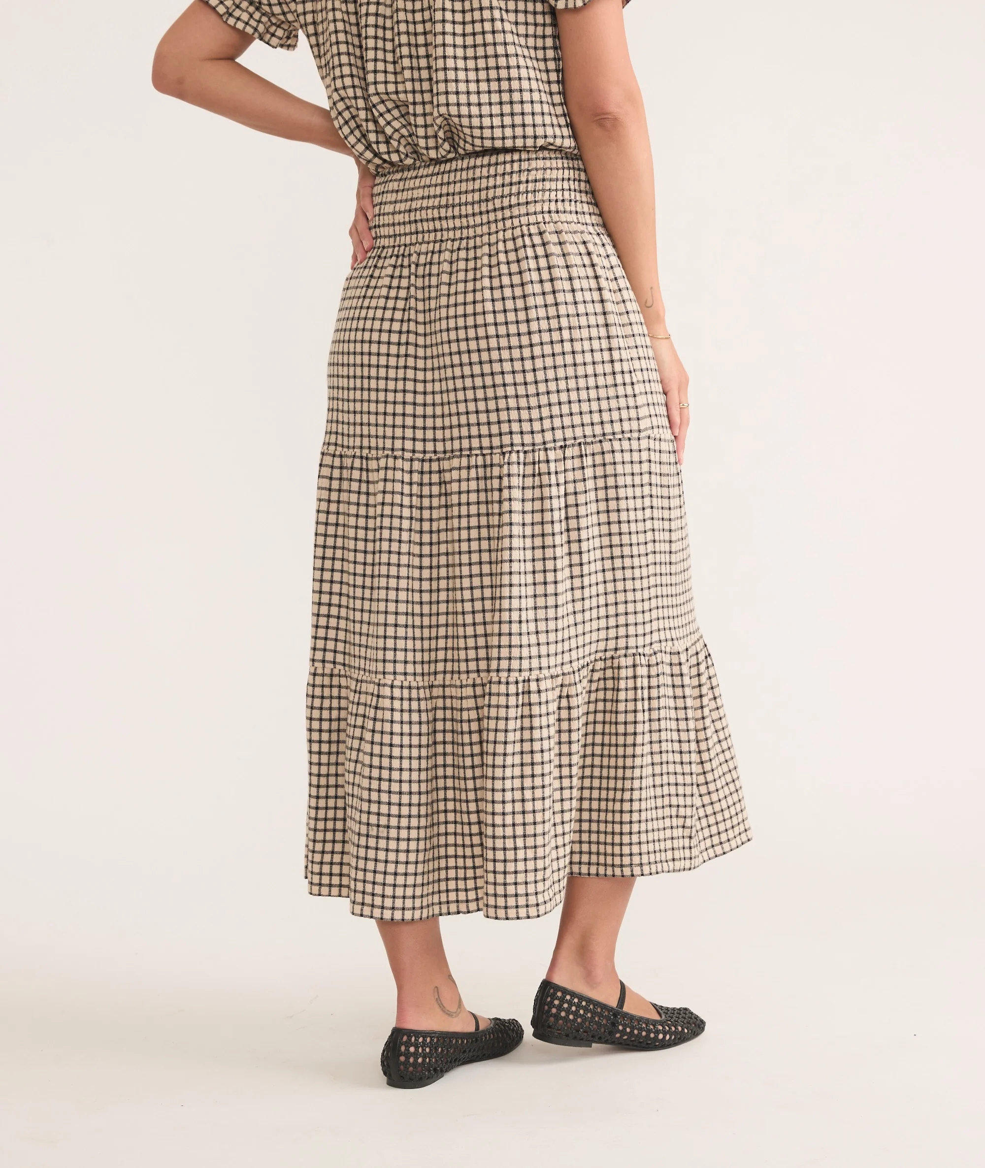 Chloe Smocked Maxi Skirt - Image 5