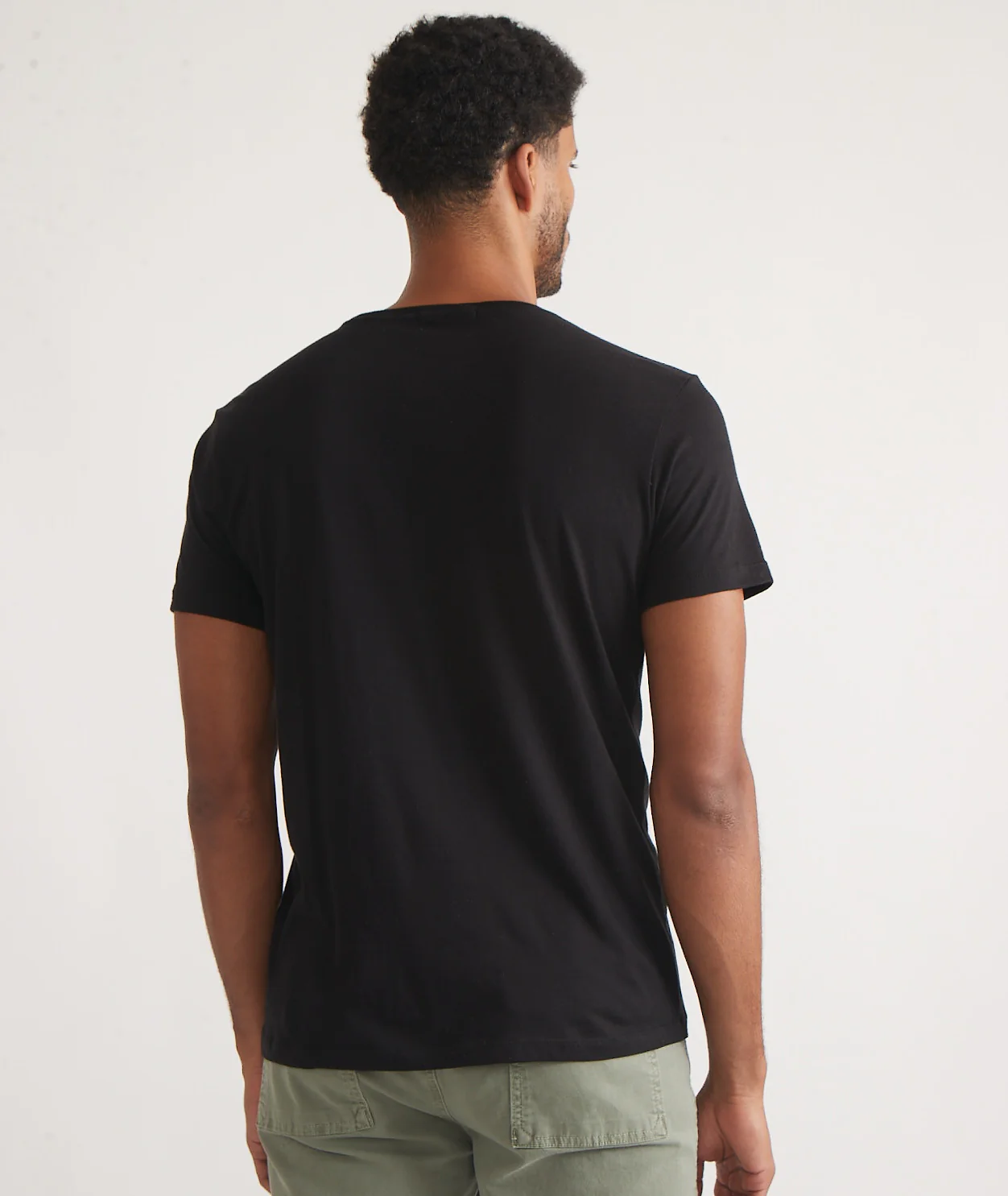 Men's Signature Crew in Black - Image 5
